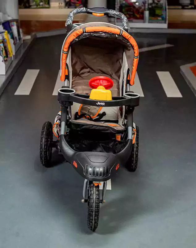 Baby Stroller, Black x Gray, JL034-XSN