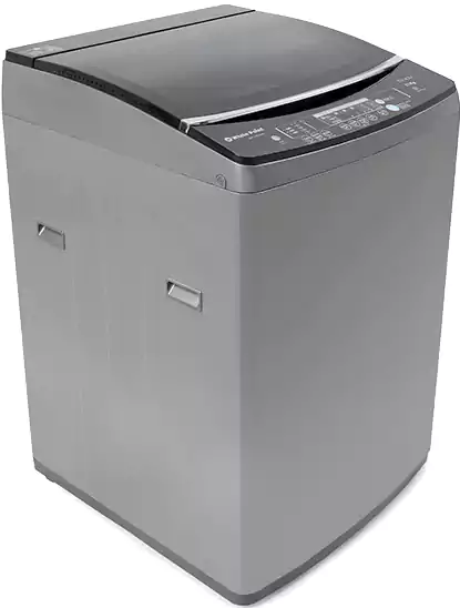 White Point Automatic Washing Machine, Top Loading, 15 kg, Diamond Drum Drum, Digital Display, Dark Gray, WPTL150DGSMA