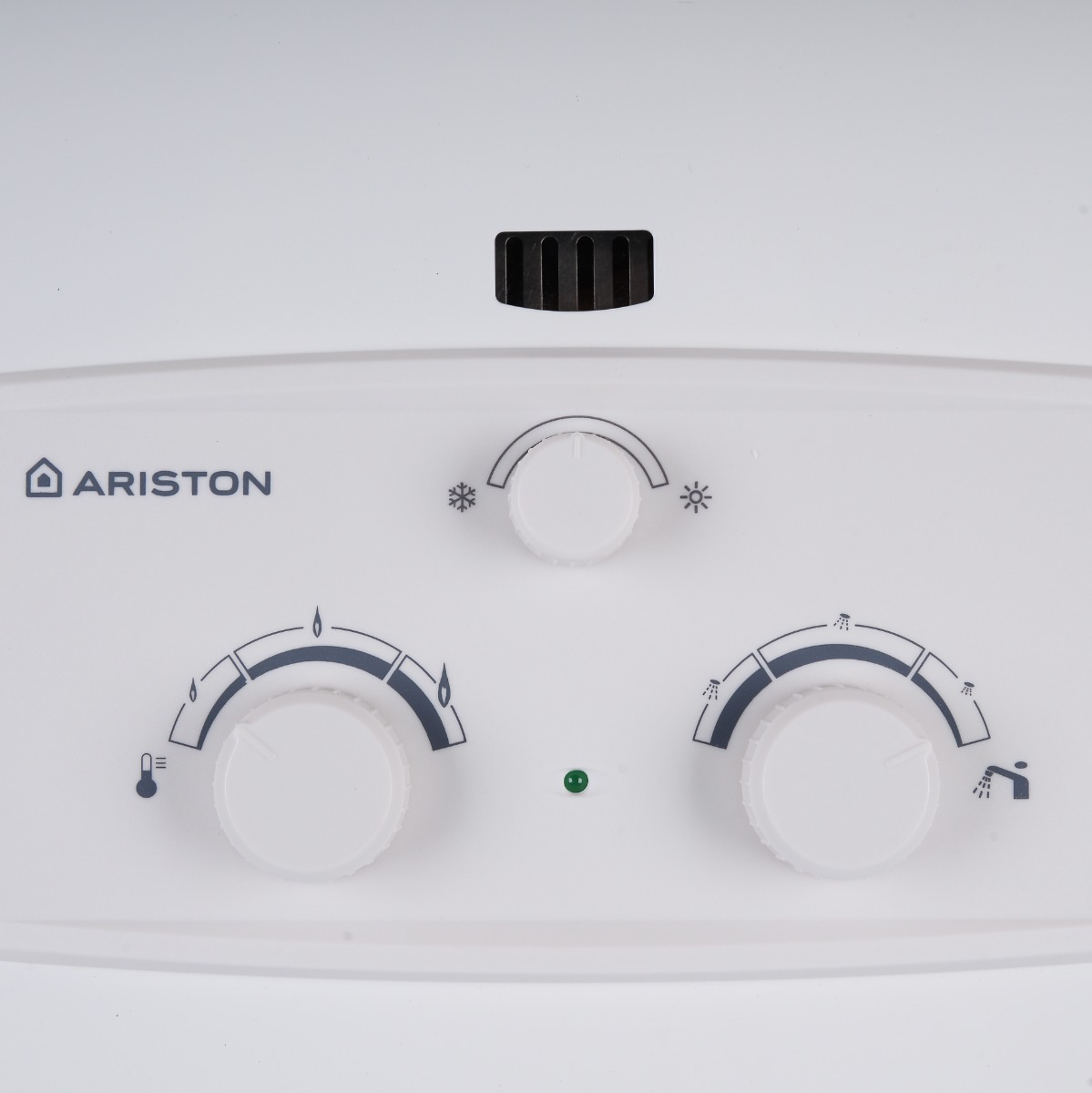 Ariston Gas Water Heater, 10 Liter, Tube Gas, White