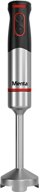 Mienta Hand Blender, 1000 Watt, Multi Accessories, Black  HB111038A