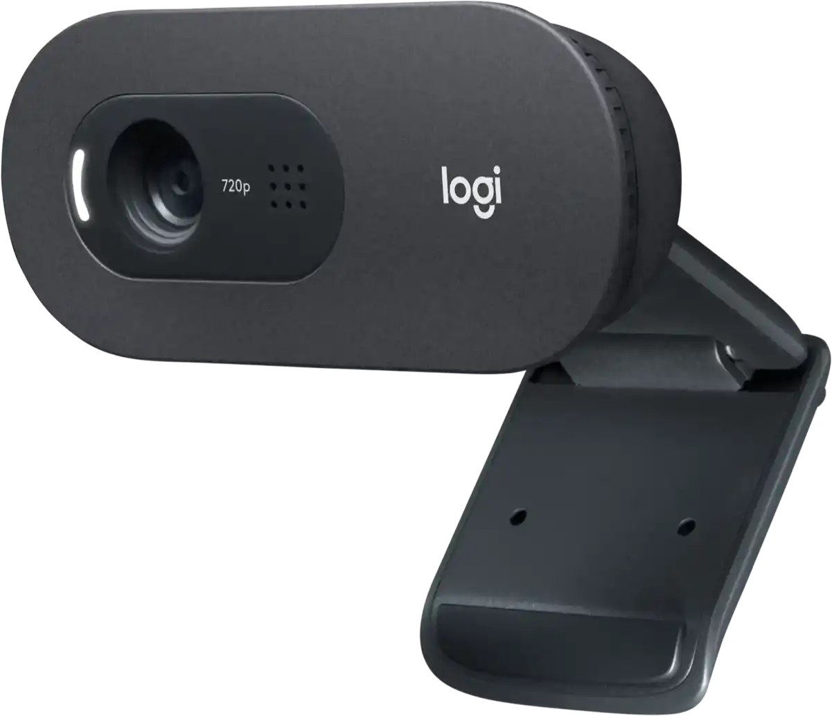 Logitech C505 Webcam, 720p, Black