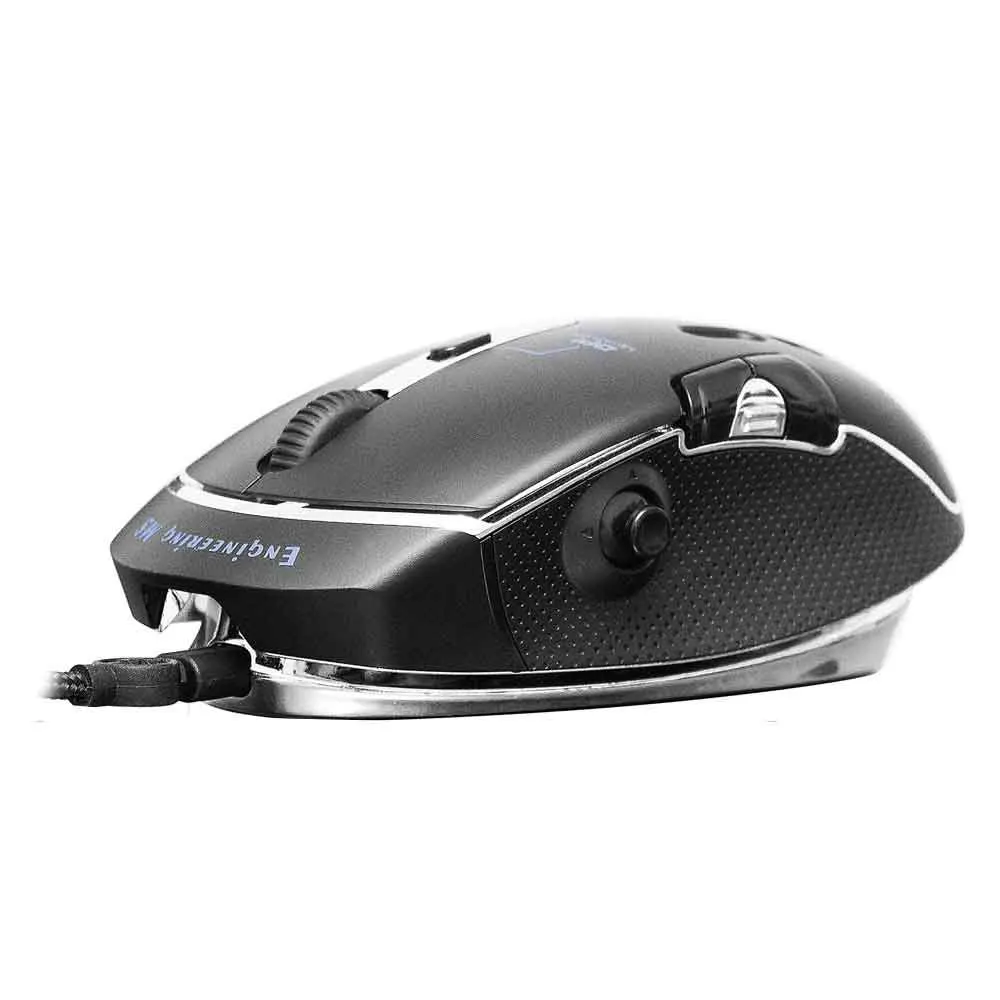 2B Gaming Mouse, Wired, LED Lighting, Mechanical, 10000 DPI, Black, MO867