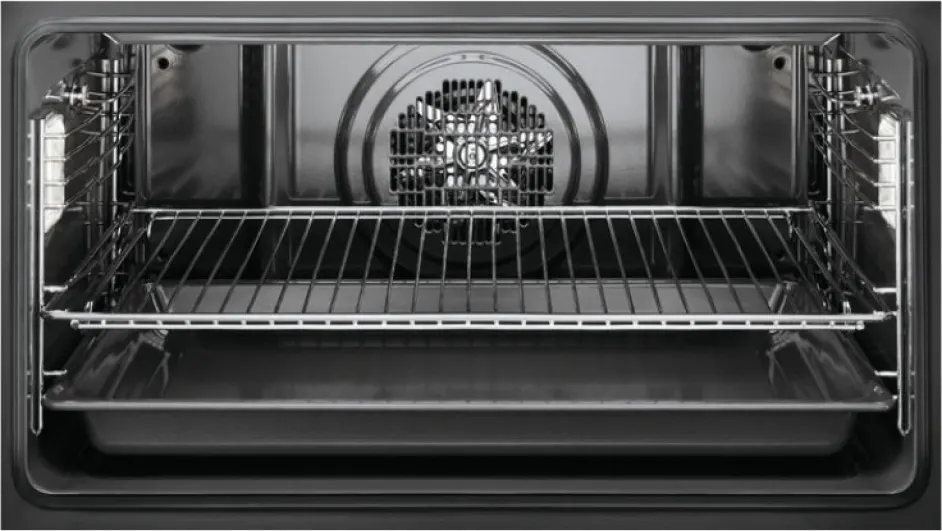 Zanussi built-in oven, 90 cm, 75 litres, gas-electric, grill, black*silver, ZOG9990X