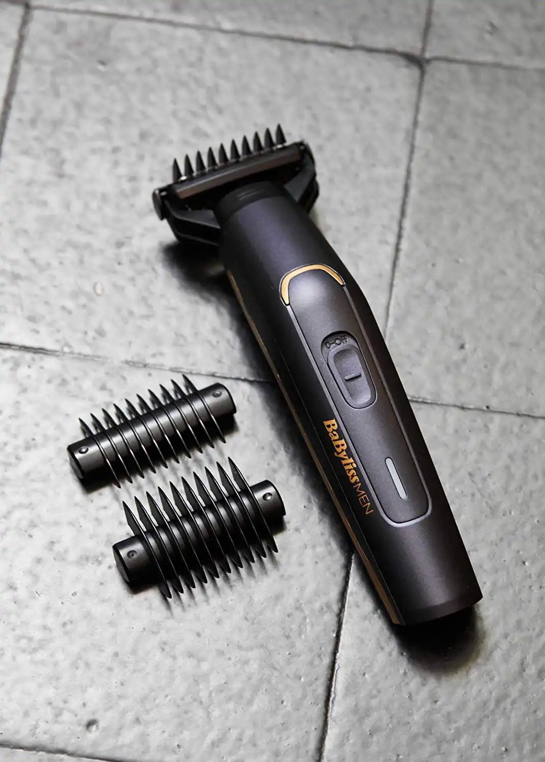 Babyliss Electric Hair Clipper for men, for dry & wet use, Black, BG120E