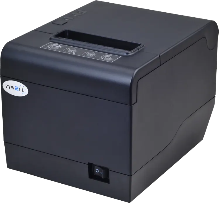 Zywell Receipt Thermal printer, Monochrome, Black, ZY808