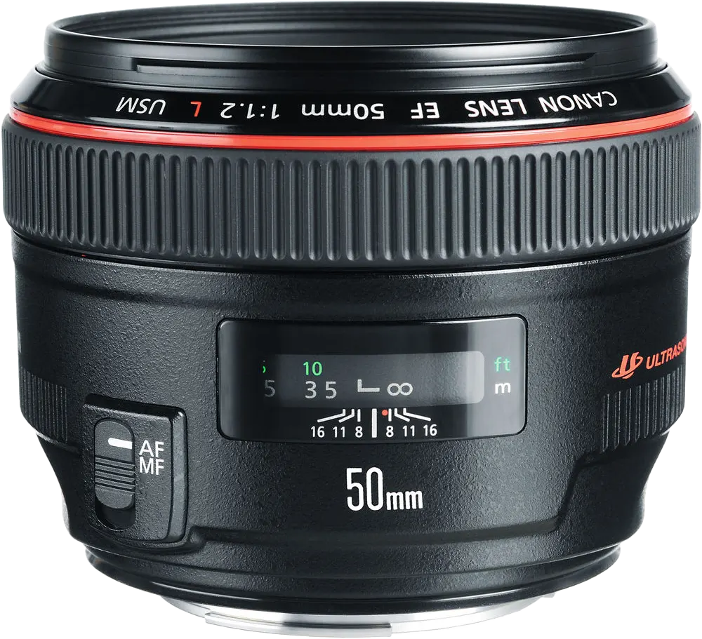 Camera Canon Lens 50mm f-1.2L USM