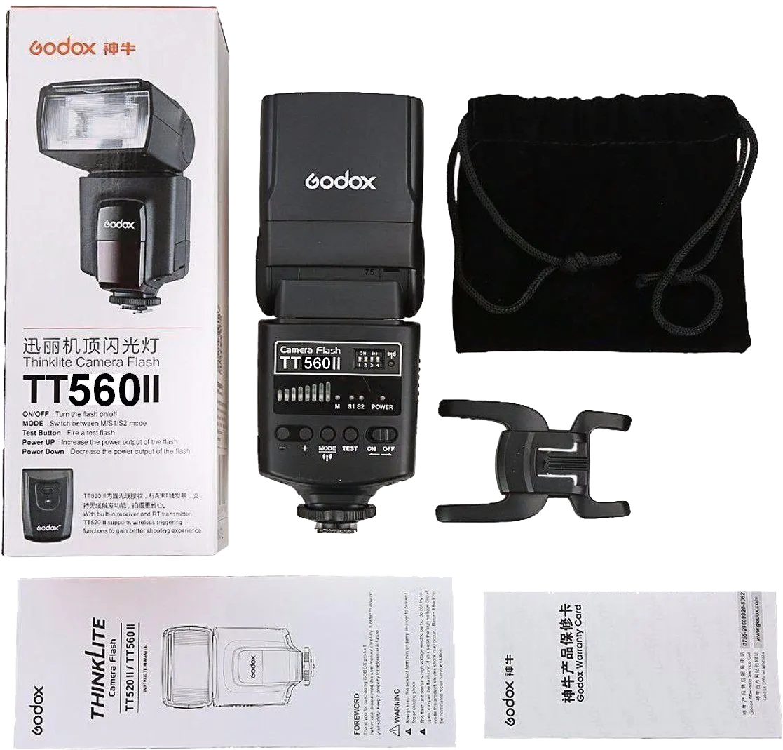 Camera Flash Godox Thinklite, 2.4GHz, Black, TT560 II