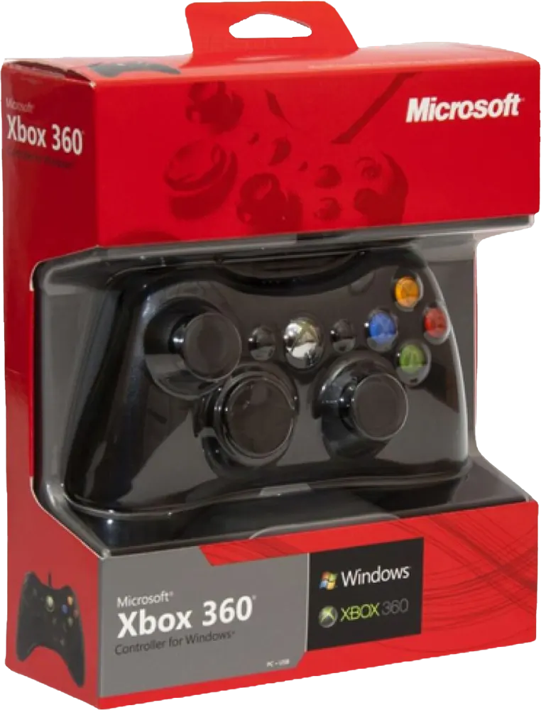 XBOX 360 Wired Gamepad, Black
