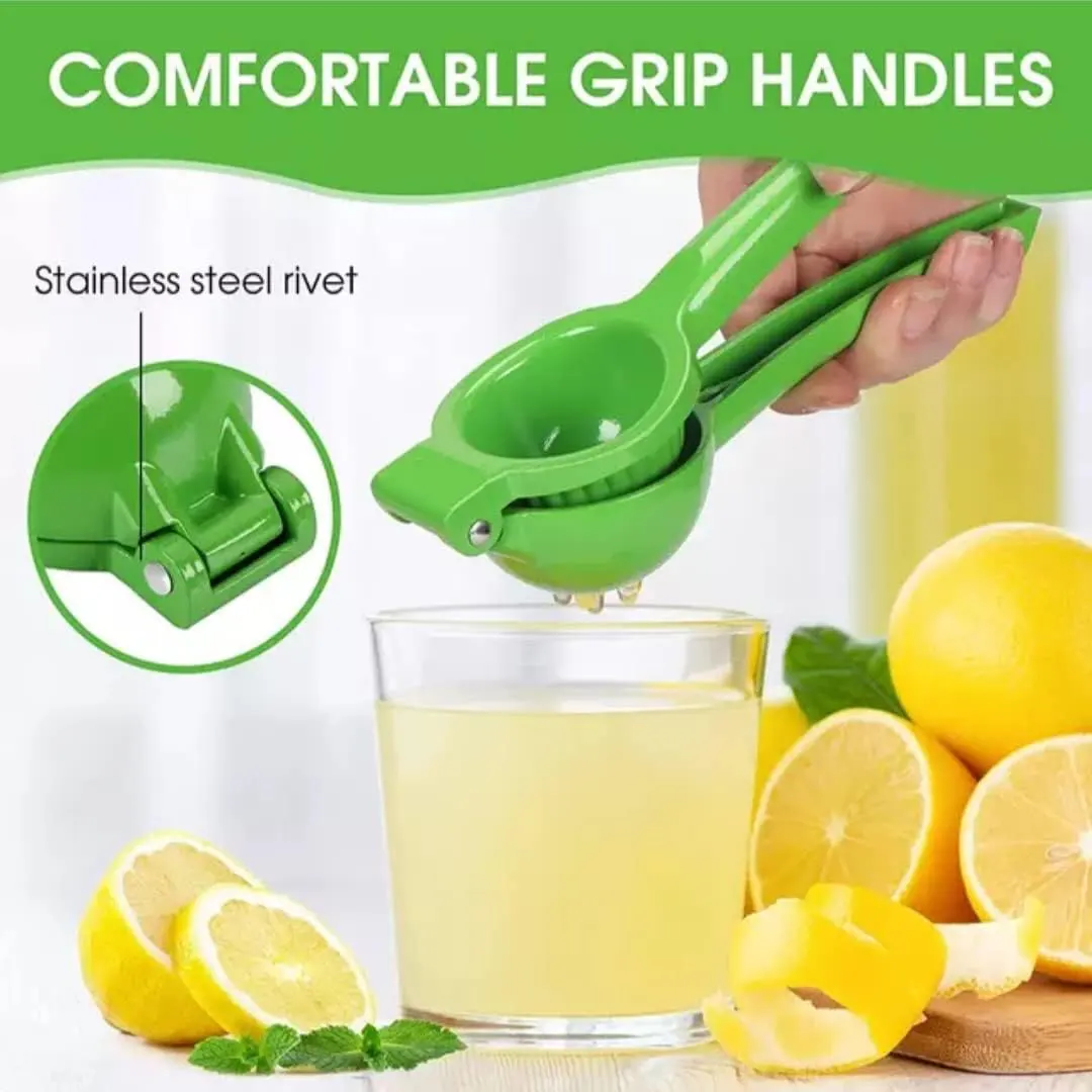 Manual metal lemon juicer, colors