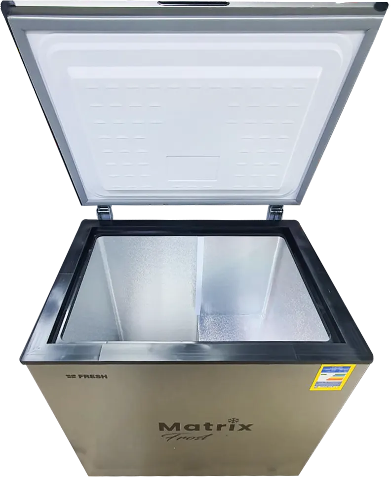 Fresh Matrix Frost Chest Freezer, Defrost, 270 Liters, Silver, FDF-270