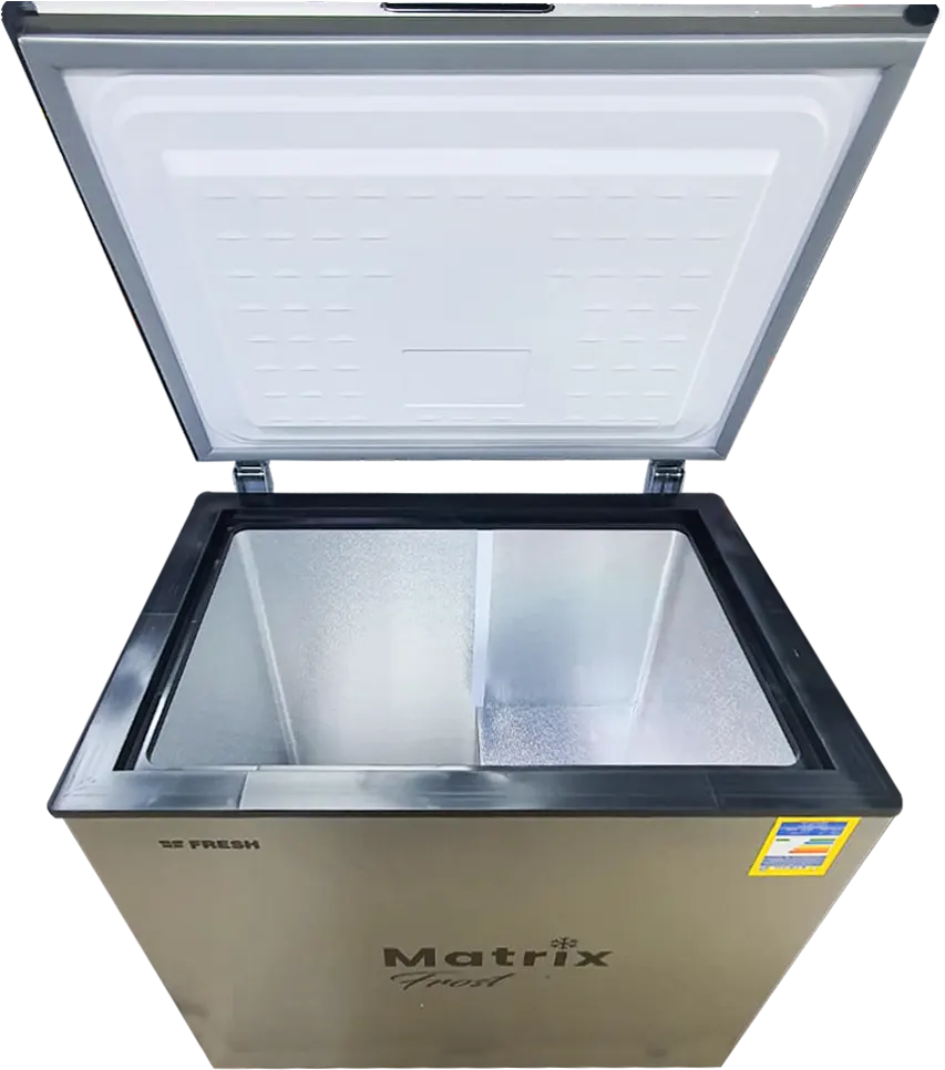 Fresh Matrix Frost Chest Freezer, Defrost, 330 Liters, Silver, FDF-330