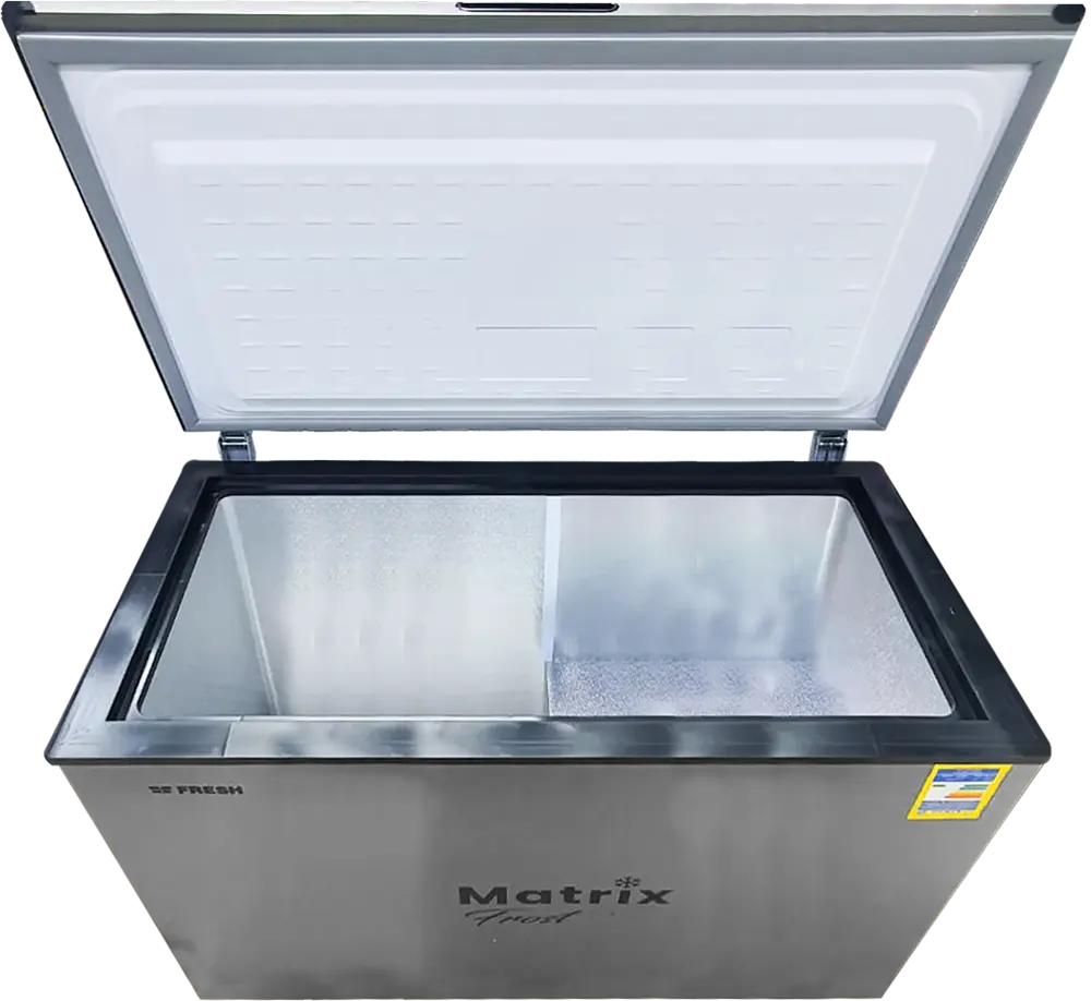 Fresh Matrix Frost Chest Freezer, Defrost, 400 Liters, Silver, FDF-400