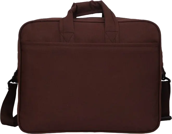 Cougar Laptop Shoulder Bag, 15.6 inch, Brown, 010