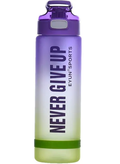 Sports water bottle, acrylic, 1000 ml, colors