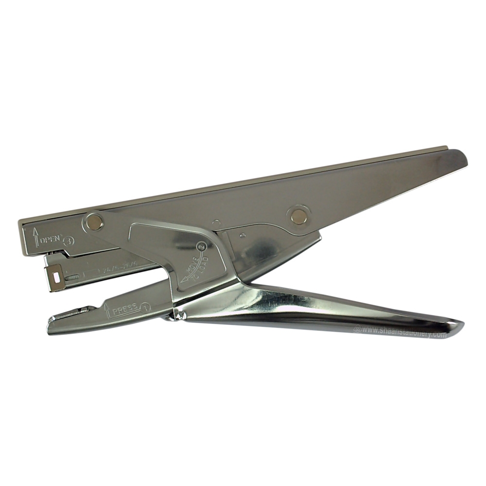 Kangaro Office metal pliers stapler , quick to use, silver HP-45