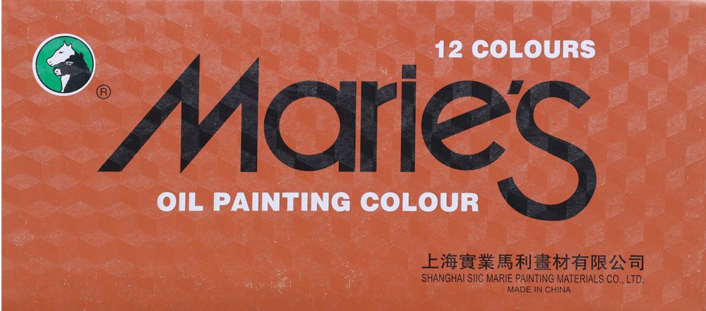 Maris Oil Color Tubes Set, 12 Colors, Assorted Colors