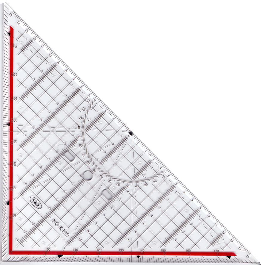 Aristo Triangle 32.5 cm with holder No. K109