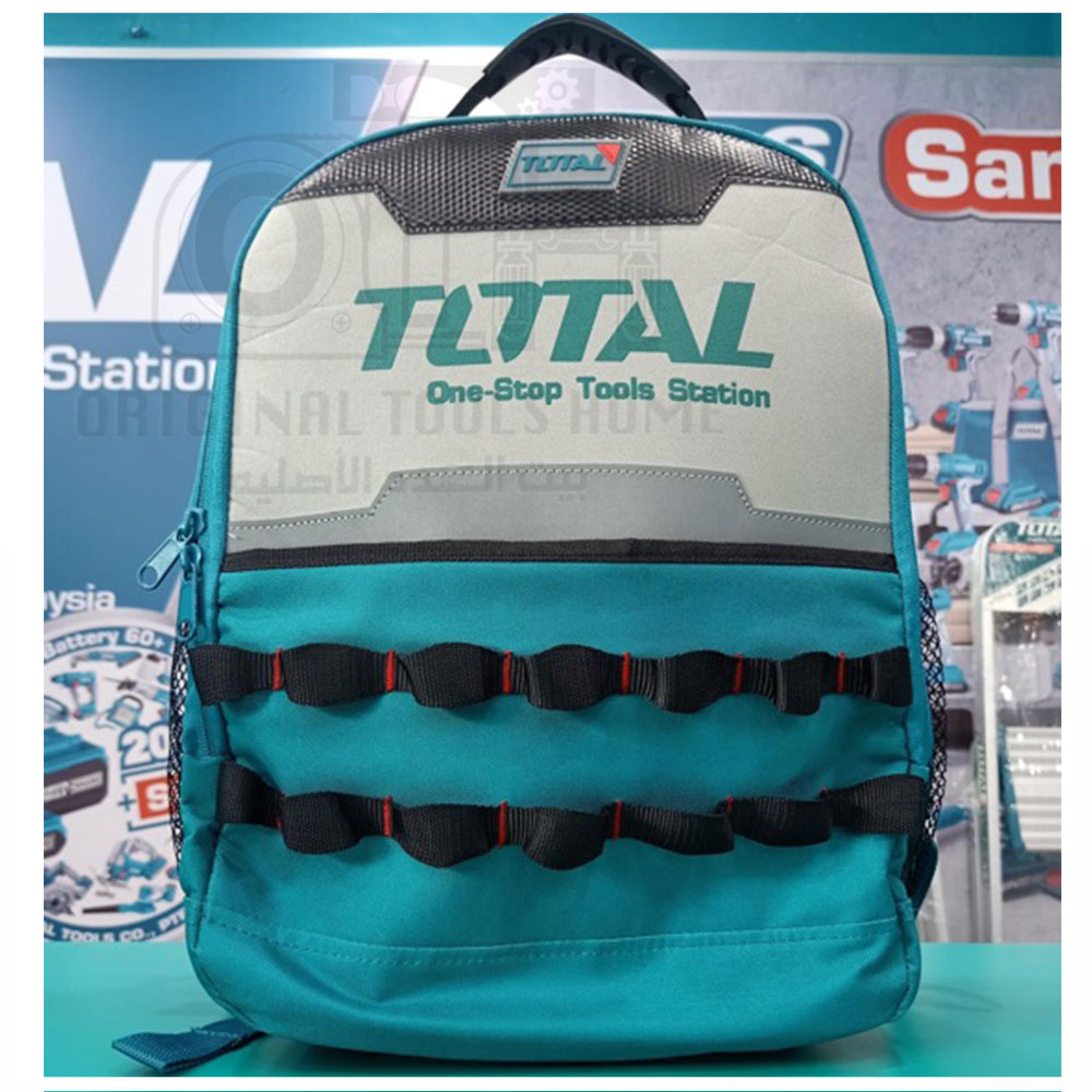 Total Canvas Tool Bag, 18 Inch, 2 Zip, THBP0201
