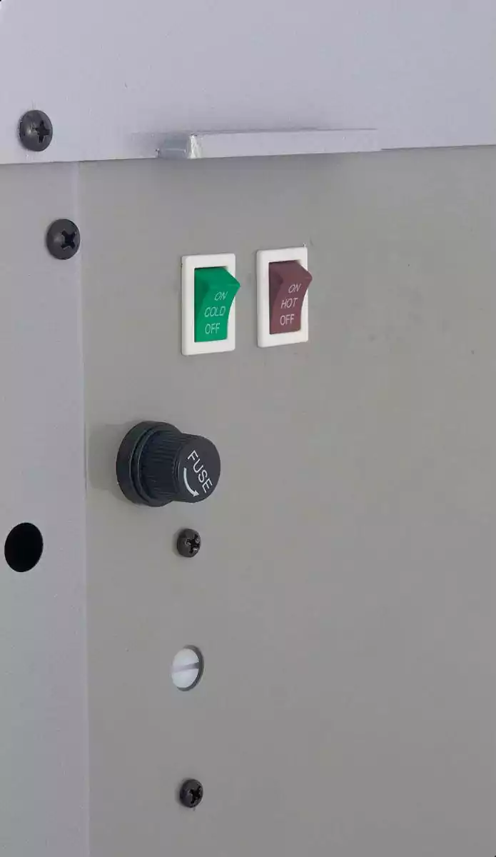 Koldair Water Dispenser, 2 Taps (Cold + Hot), Top Loading, Cabinet, Silver, KWD-B2.1