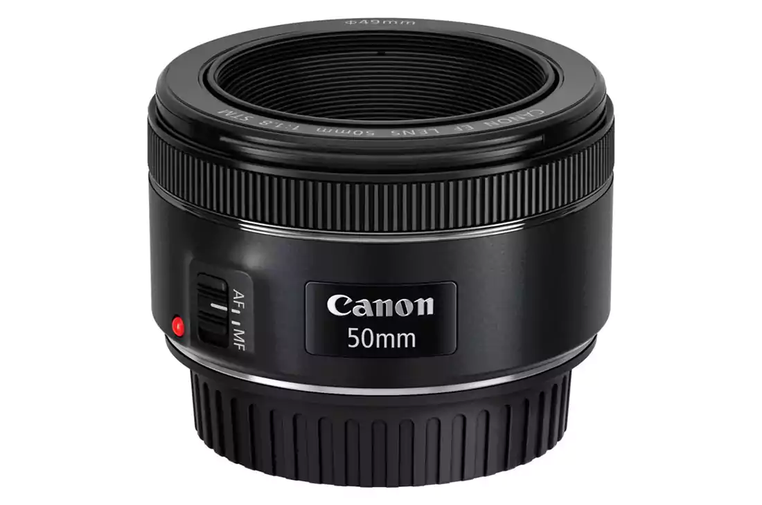 Canon camera 50mm f - 1.8  lens, Black
