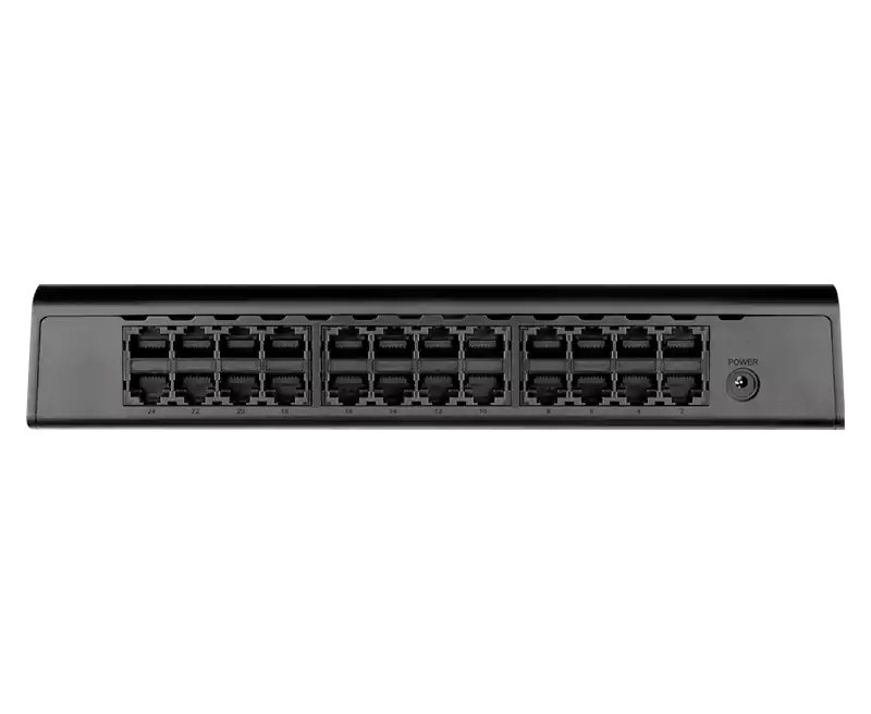 D-Link Unmanaged Switch, 24 Ports, Black, DGS-1024A